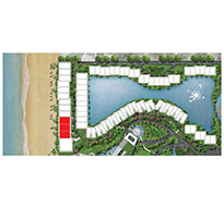 Vị trí mặt bằng Villa A 3PN - 300 m2